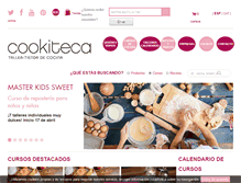 Tablet Screenshot of cookiteca.com